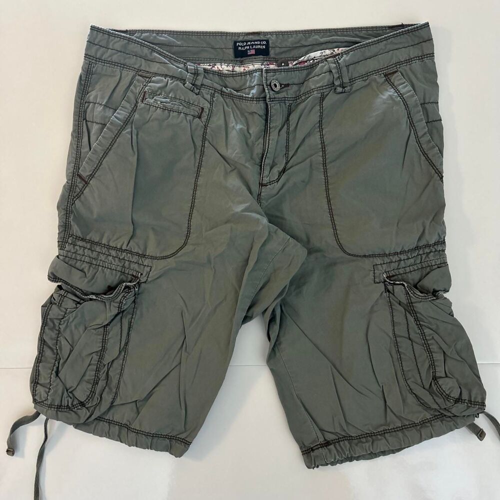 Polo-ralph-lauren Women's Green and Khaki Shorts